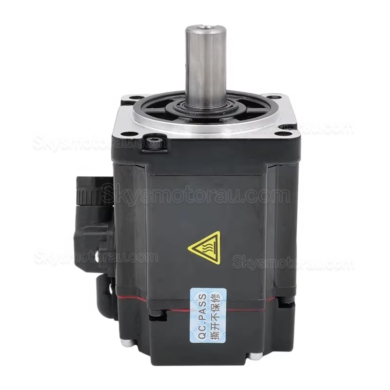 36V 200W 60mm DC Servo Motor 60ASM200-5-1024C 0.64N.m 3000 RPM L=81mm with 1024 Lines Encoder
